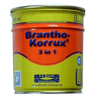 Brantho Korrux 3 in 1 0,75 Liter Dose lindgrn / resedagrn RAL 6011