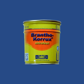 Brantho Korrux nitrofest 0,75 Liter Dose brillantblau / mittelblau RAL 5007