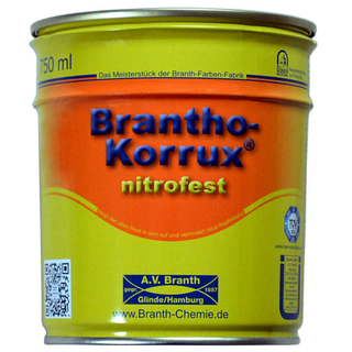 Brantho Korrux nitrofest 0,75 Liter Dose brillantblau / mittelblau RAL 5007