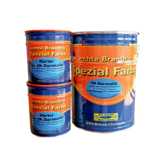 Brantho-Korrux 2K-Durasolid 5,5 kg Stammlack + 1 kg Hrter rotbraun / oxidrot RAL 3009